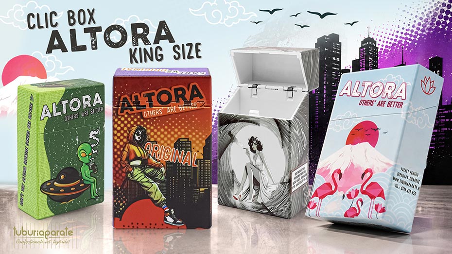 Pachet Tigari Clic Box Altora Film Noir King Size (20) Pachet Tigari Clic Box Altora Film Noir King Size (20)